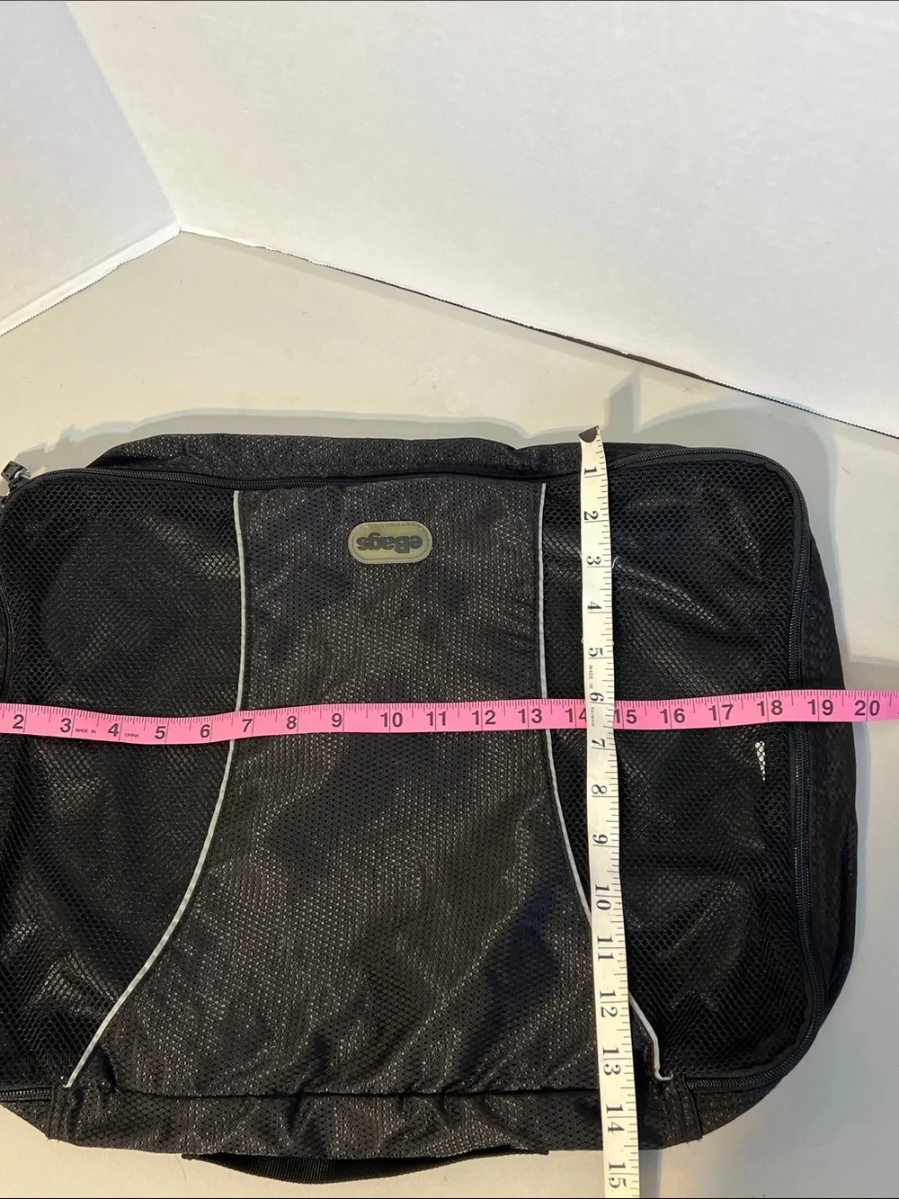 eBags Black 3-Piece Travel Packing Cube Set